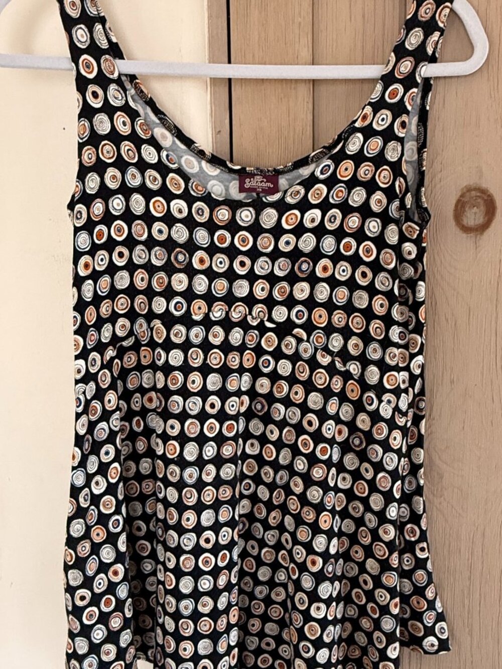 Salaam - Geometric Print Sleeveless Tank